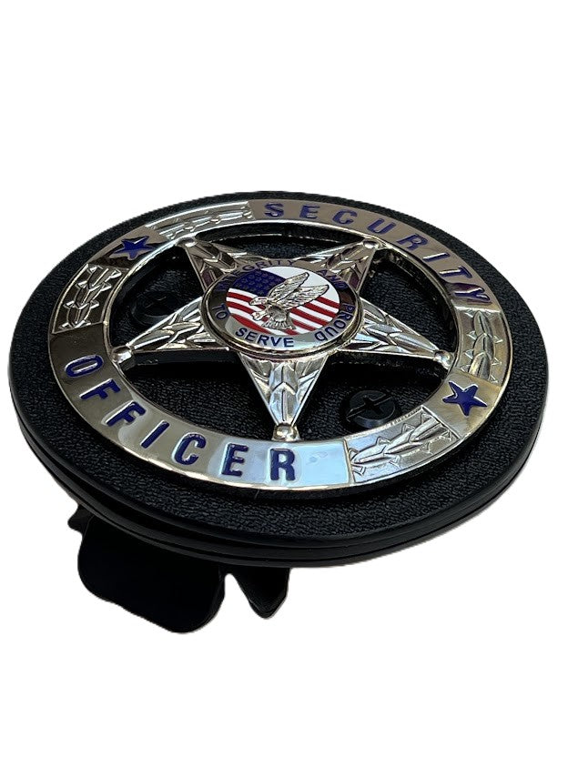 Security Officer Badge and Holster